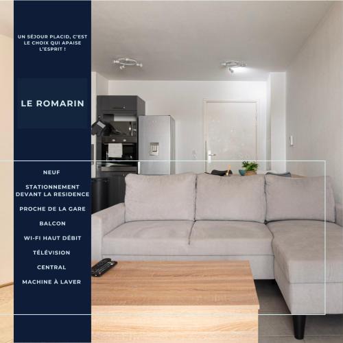 Miramas Apartment | Appart Romarin - Proche Gare & Stadium