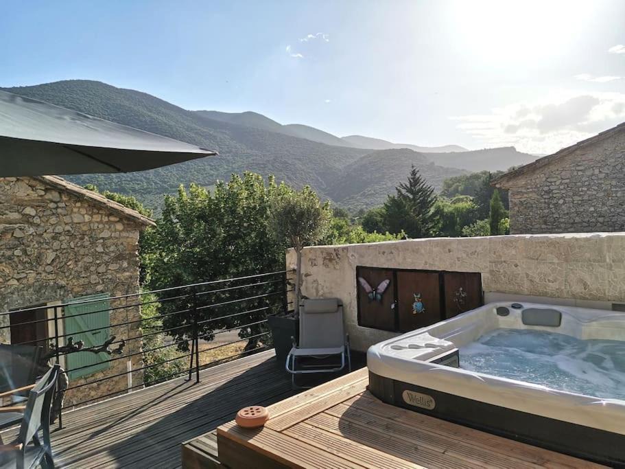 Mollans-sur-Ouveze House | Belle maison Provence/grand spa/vue panoramique