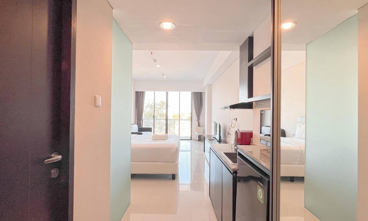 By Pass Ngurah Rai Apartment | Compact And Nice Studio (No Kitchen) Apartment Skales Residence Nusa Dua Bali