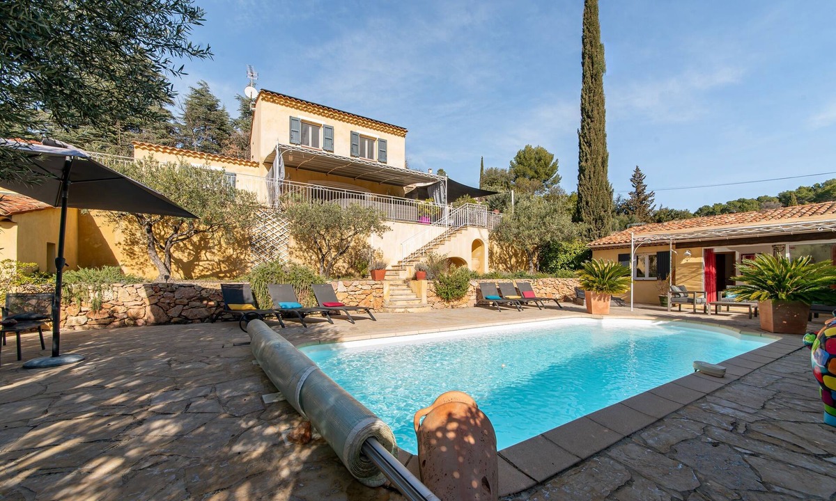 Aups Villa | Le Chemin de la Grave - Maison climatisée avec piscine