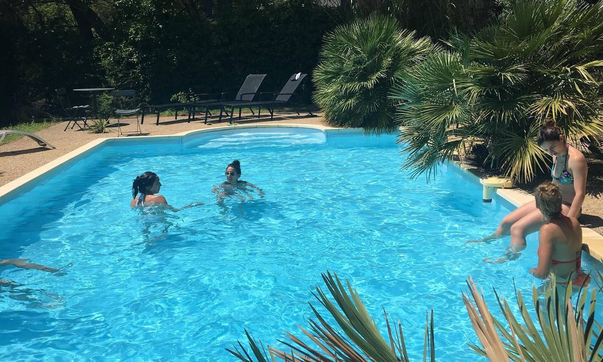 Pernes-les-Fontaines House | Provencal villa with large pine trees and swimming pool