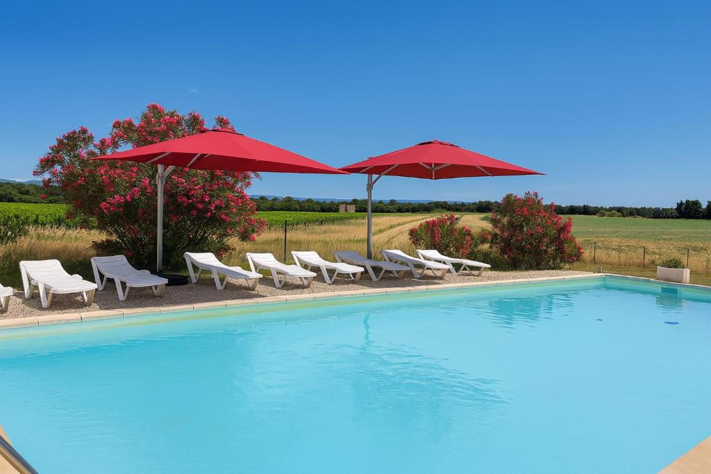 Jonquieres House | Studio 2 Personnes avec piscine