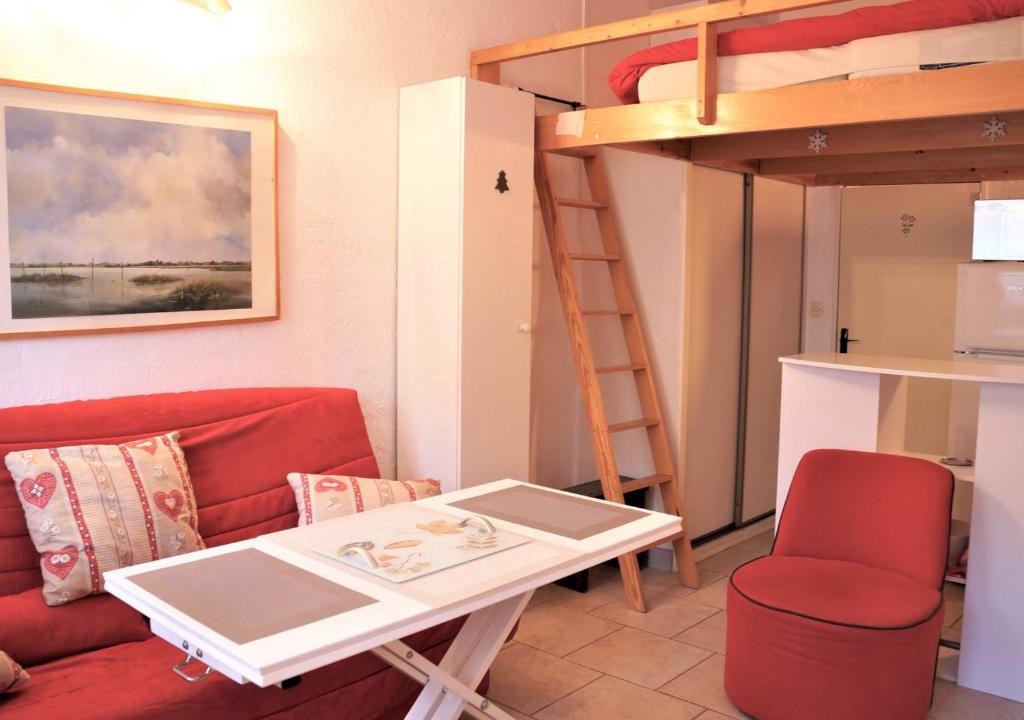 Pra Loup Apartment | Studio confortable avec terrasse à Pra Loup, proche pistes - FR-1-165A-70