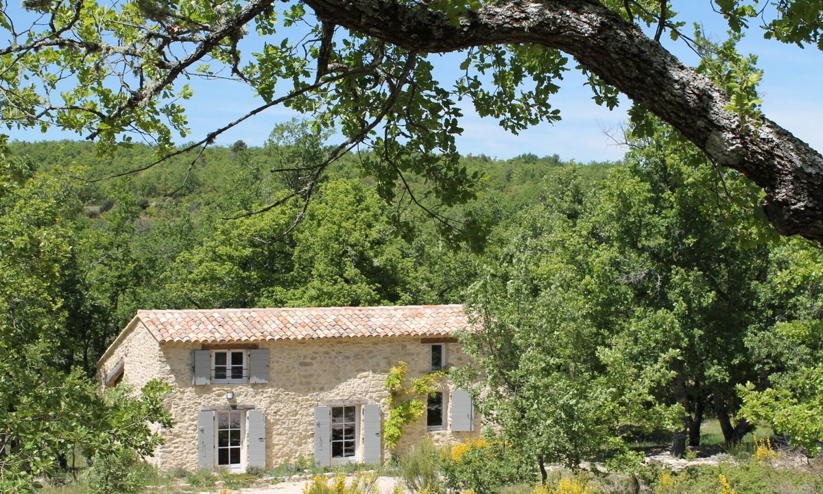 Saint-Martin-de-Castillon House | Typical Provencal stone house with pool in a quiet, secluded location
