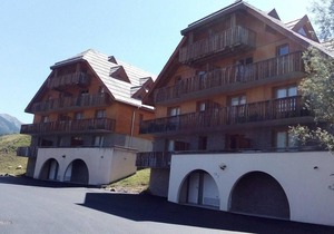 1st floor, balcony, parking, tv, ski locker, 37m², Pra Loup
