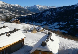 1st floor, balcony, parking, tv, ski locker, 37m², Pra Loup