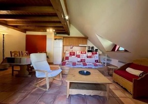 2nd floor, balcony, tv, ski locker, 65m², Pra Loup