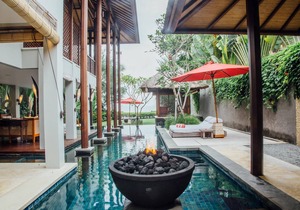 Absolute 1 Bedroom Beach Front Villa in Pabean Beach;