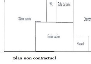 Apartment Le Lavandou, 1 bedroom, 6 people