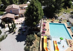 Camping Flower La Rivière * - Ecolodge Toile Confort 3 rooms 4 people without bathrooms