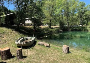 Camping Flower La Rivière * - Ecolodge Toile Confort 3 rooms 4 people without bathrooms