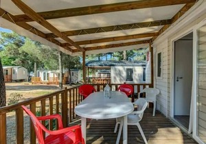 Campsite La Pinède in Provence * - Mobil Home Sauge Plus 4 Rooms 6 People Air Conditioned + TV