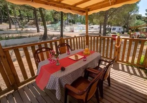 Campsite La Pinède in Provence * - Mobile Home Aneth 3 Rooms 4 People