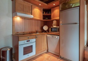 Chalet, view valley, terrace, fireplace or stove, tv, ski locker, 80m², Pra Loup