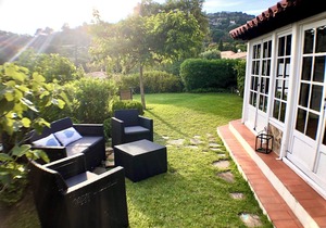 Charming house 6 people 100m from the beach with sea view Rayol Canadel