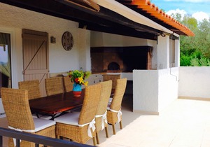Claviers - private holiday villa with south facing pool & terraces