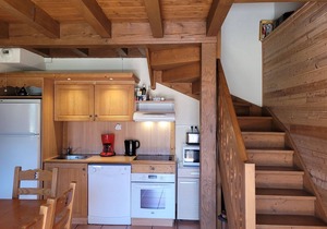 Cozy 3-room chalet with fireplace in Pra-Loup