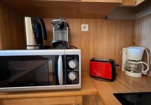 Ground floor, view exceptional, balcony, tv, ski locker, 50m², Pra Loup