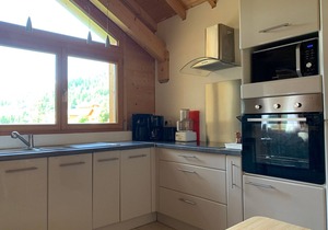Modern chalet 4 bedrooms, south terrace, parking, Pra Loup