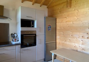 Modern chalet 4 bedrooms, south terrace, parking, Pra Loup