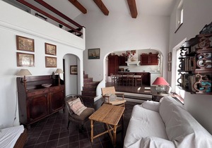 Porquerolles village house garden 3 ch. air conditioned 3 bathrooms
