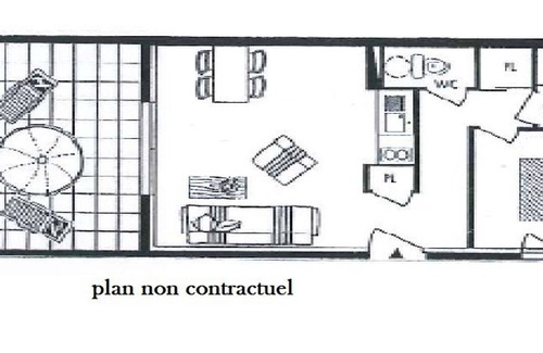 Cavaliere Apartment | Apartment Le Lavandou, 1 bedroom, 4 persons