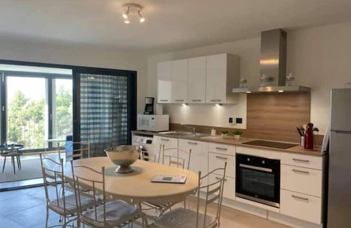 Sainte-Croix-du-Verdon Apartment | Beautiful Duplex with lake view in village house
