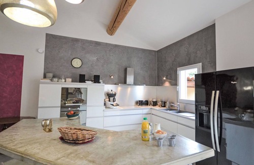 Vers-Pont-du-Gard House | Beautiful private villa for 8 guests with WIFI, private pool, A/C, TV, patio and pets allowed