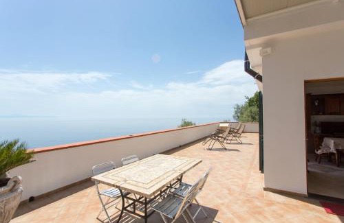 Furore House | "CASALENA" Villa a Furore Amalfi coast con grande terrazzo e vista sul MARE