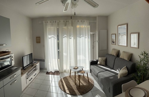 Miramar Condo | Charmant Mazet 6 Personnes à 200 m de la Plage .ideal Pour les Familles;