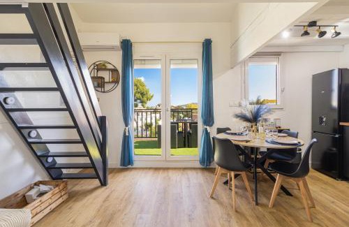 Les Sablettes Apartment | T2 MODERNE VUE MER LES SABLETTES CLIM- WiFi- PARKING