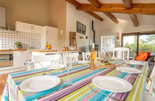 La Mole House | Wonderful private villa for 9 guests with A/C, private pool, WIFI, TV, terrace and pets allowed