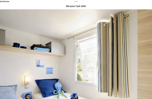Quinson House | 2-bedroom mobile home sleeps 4-6 in a 3* family campsite in the Verdon gorges