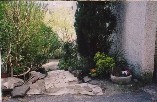 Orange Villa | Air-conditioned villa in a hill view of Mont Ventoux secluded garden sun tourism