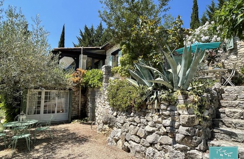 Callas House | Beautiful stone house in olive grove, great pool area and garden, panoramic view
