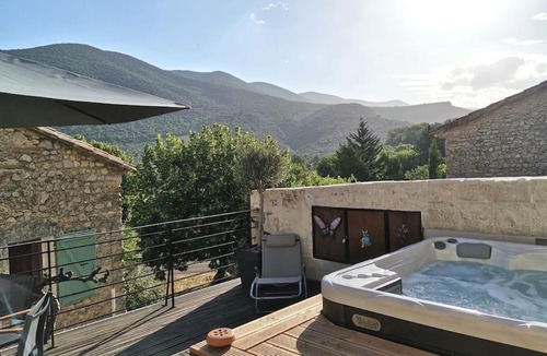 Mollans-sur-Ouveze House | Belle maison Provence/grand spa/vue panoramique