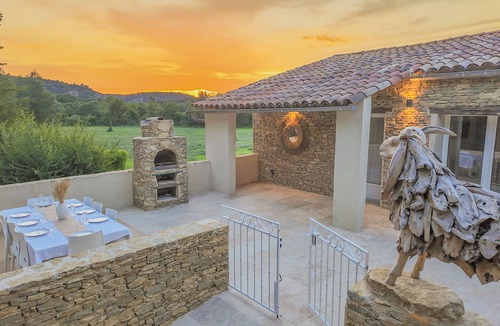 Mollans-sur-Ouveze House | BERGERIE 5* SPA SAINT QUENIN®️ 1 TO 10 PEOPLE-ACCESS FOR DISABLED-RIVERFRONT-JACUZZI