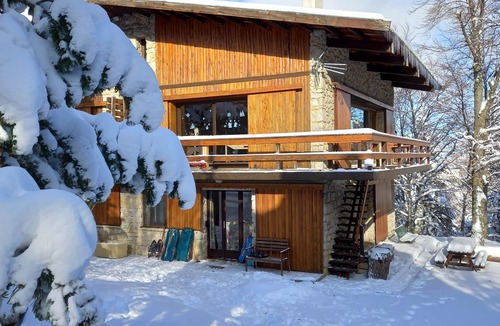 Mont Serein Ski Chalet | Chalet 100 m2 on two levels with fireplace and bay windows