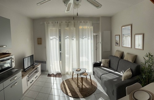 Miramar Condo | Charmant Mazet 6 Personnes à 200 m de la Plage .ideal Pour les Familles;