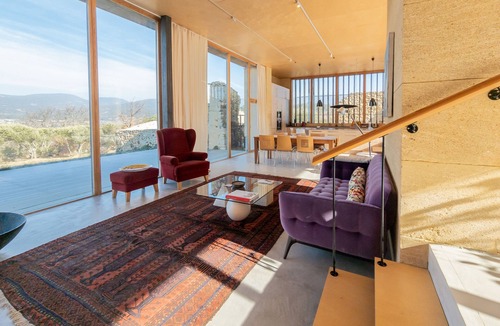 Villars House | Contemporary 4-bed house with infinity pool and countryside views.