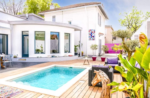 Mazargues House | Exceptionally beautiful vacation home with sunny terrace and pretty outdoor pool.