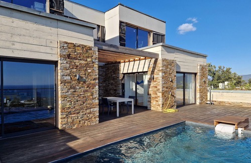 Cap Benat Villa | Gaou - Villa Oneiros, Paisible, Avec Piscine & vue mer
