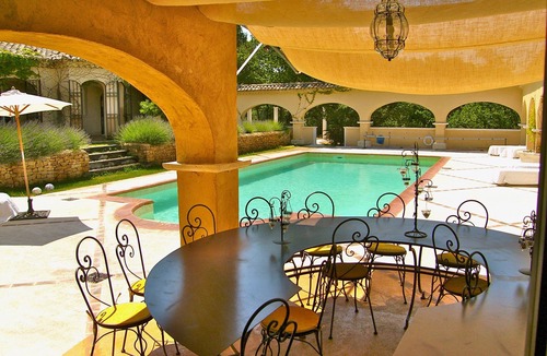 Mondragon Villa | Hacienda provençal - Heated indoor pool and outdoor pool,