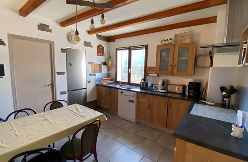 Pra Loup House | Holiday Home 'Grand Chalet Jourdan' with Mountain View, Private Terrace and Wi-Fi