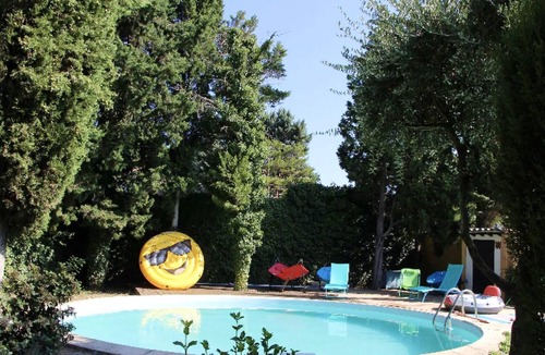 Saze Villa | Homerez - Villa for 8 ppl. with swimming-pool, garden and terrace at Saze