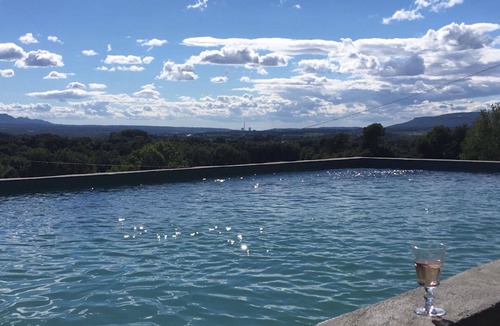 Pourrieres House | House 8/10 people with swimming pool, magnificent view of Ste Victoire