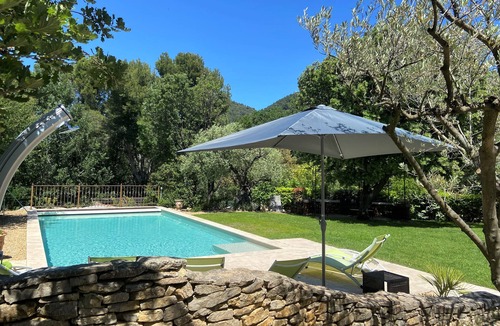 Seguret House | House village view Séguret, terraces, swimming pool, near Dentelles de Montmirail