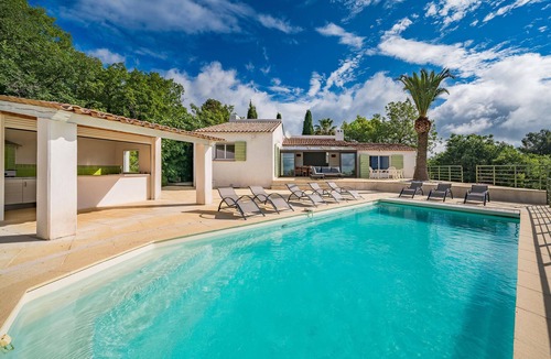 Saint-Cezaire-sur-Siagne House | House with pool panoramic view