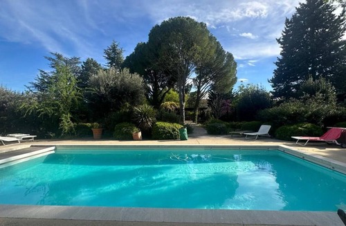 Caderousse House | House with heated pool, jacuzzi and sauna 15p