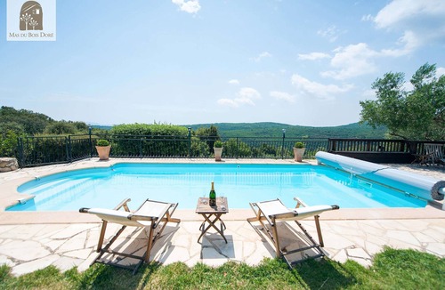 Mons House | La Lavande: Unique gite with a private Grand Salon and amazing view